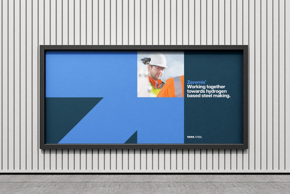 Tata Steel Zeremis campaign branding
